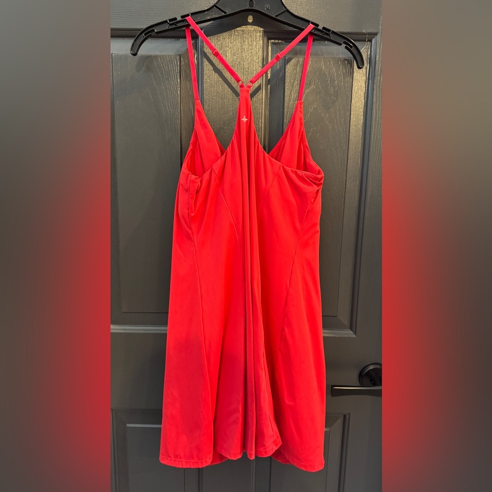 Halara Racerback Flare Mini Dance Active Dress Easy Peezy
Edition Salsa Red L - Picture 6 of 7